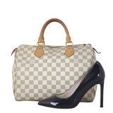 Louis Vuitton Speedy 30 Damier Azur