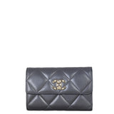 Chanel CC Trifiod Wallet Metallic