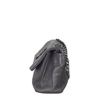 Saint Laurent West Hollywood Medium Croc-Embossed