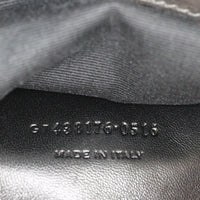 Saint Laurent West Hollywood Medium Croc-Embossed