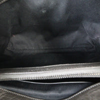 Saint Laurent West Hollywood Medium Croc-Embossed