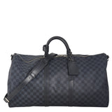 Louis Vuitton Keepall 55 Bandouliere Damier Cobalt