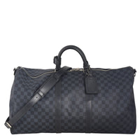 Louis Vuitton Keepall 55 Bandouliere Damier Cobalt