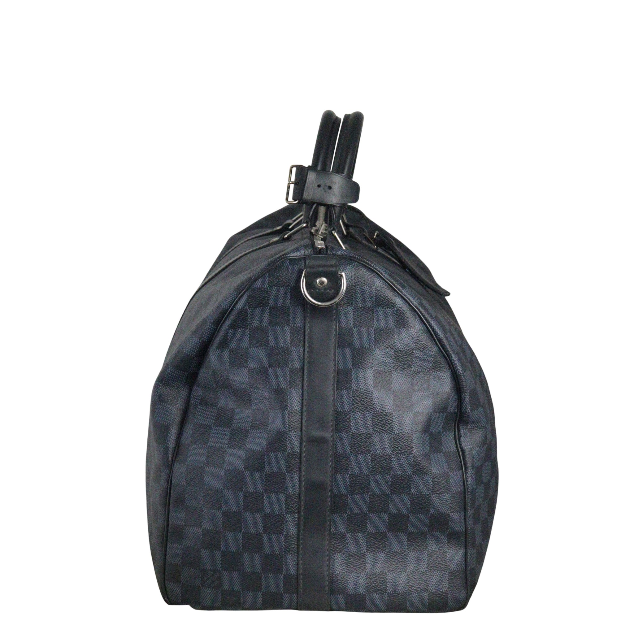 Louis Vuitton Keepall 55 Bandouliere Damier Cobalt