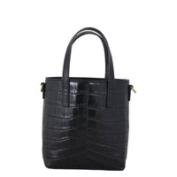 Saint Laurent Toy Shopping Tote Croc-embossed