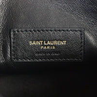 Saint Laurent Toy Shopping Tote Croc-embossed