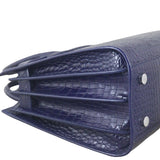 Saint Laurent Sac de Jour Baby Croc-Embossed