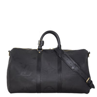 Louis Vuitton Keepall 45 Bandouliere Monogram Empreinte Giant