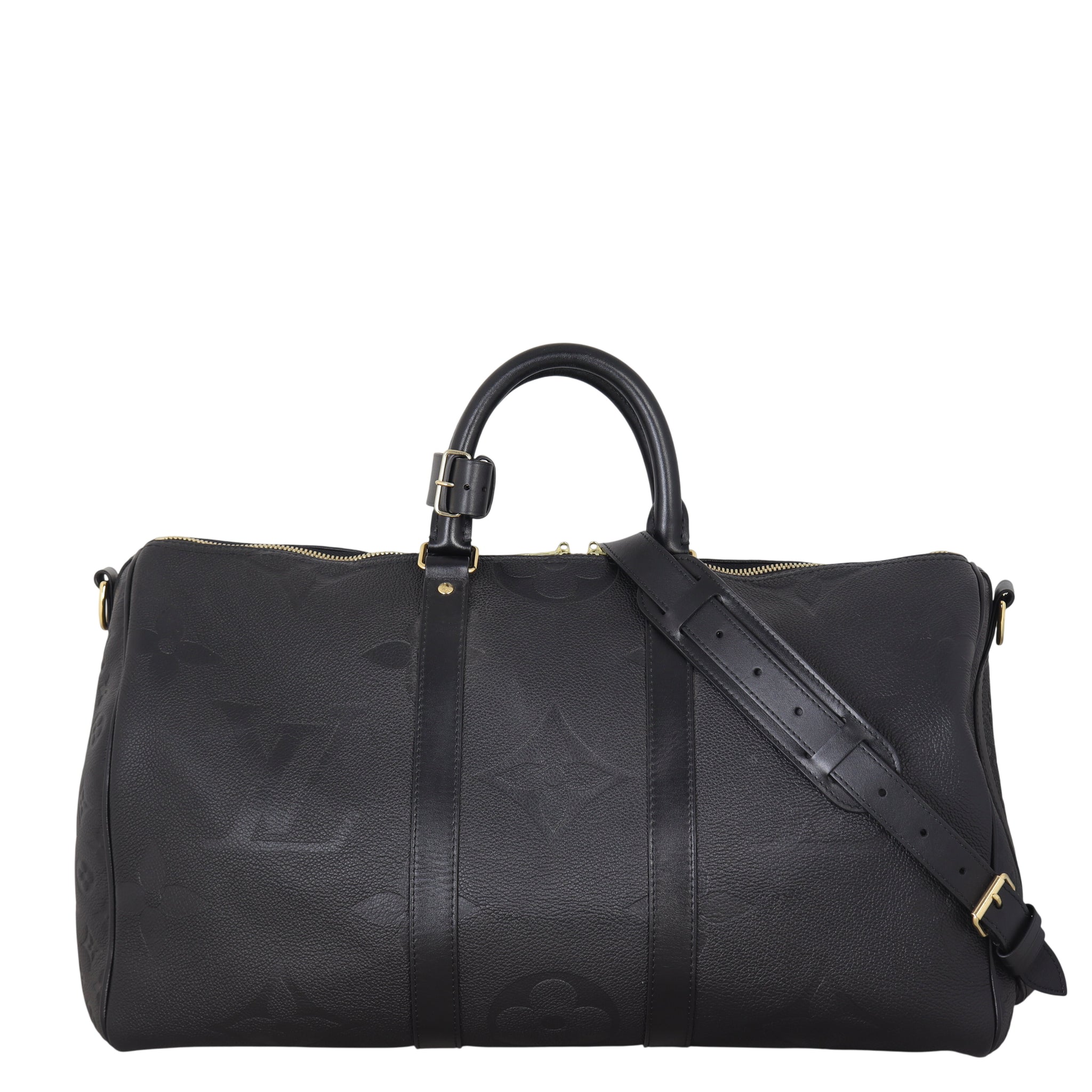Louis Vuitton Keepall 45 Bandouliere Monogram Empreinte Giant