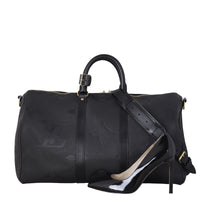 Louis Vuitton Keepall 45 Bandouliere Monogram Empreinte Giant