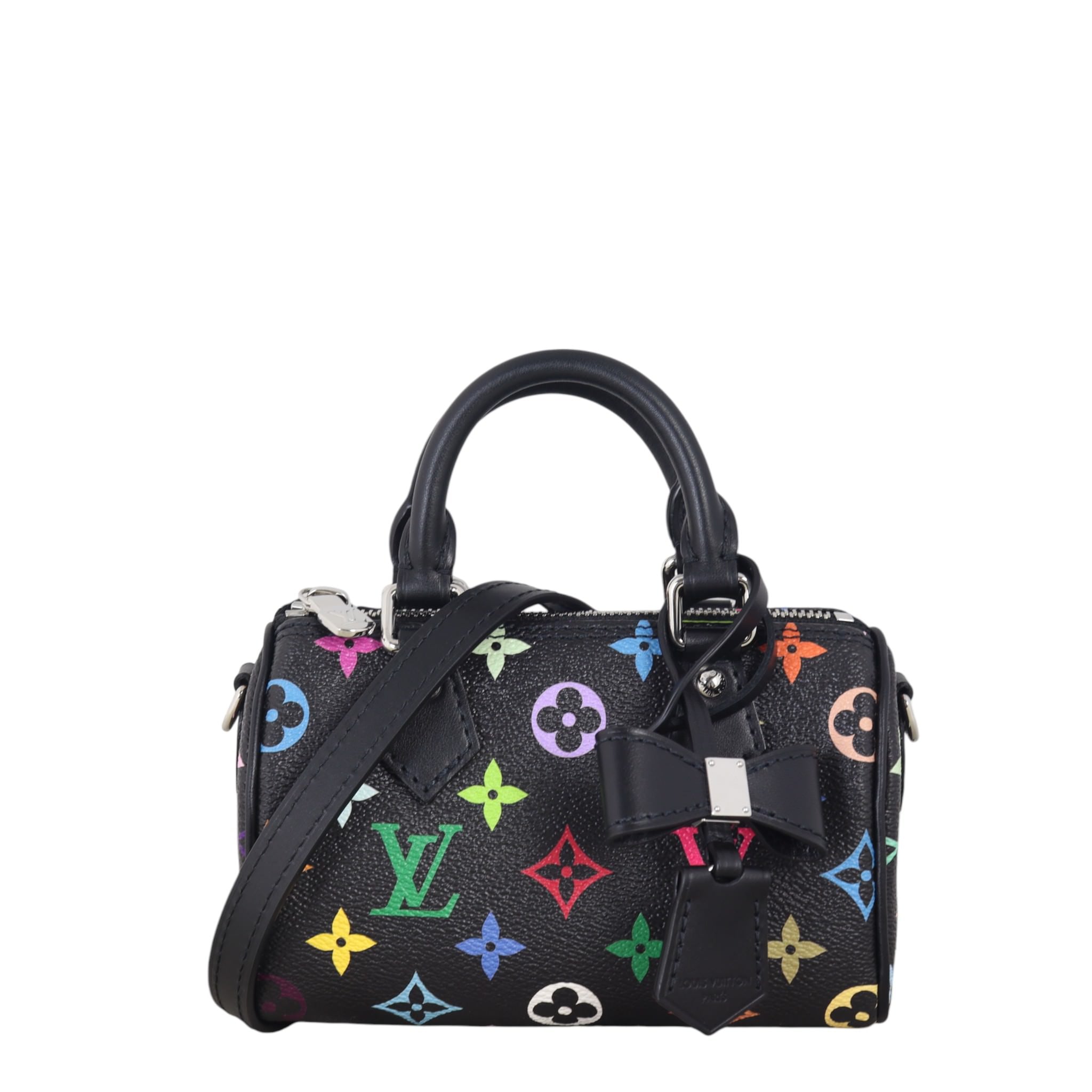 Louis Vuitton x Takashi Murakami Nano Speedy Monogram Multicolore
