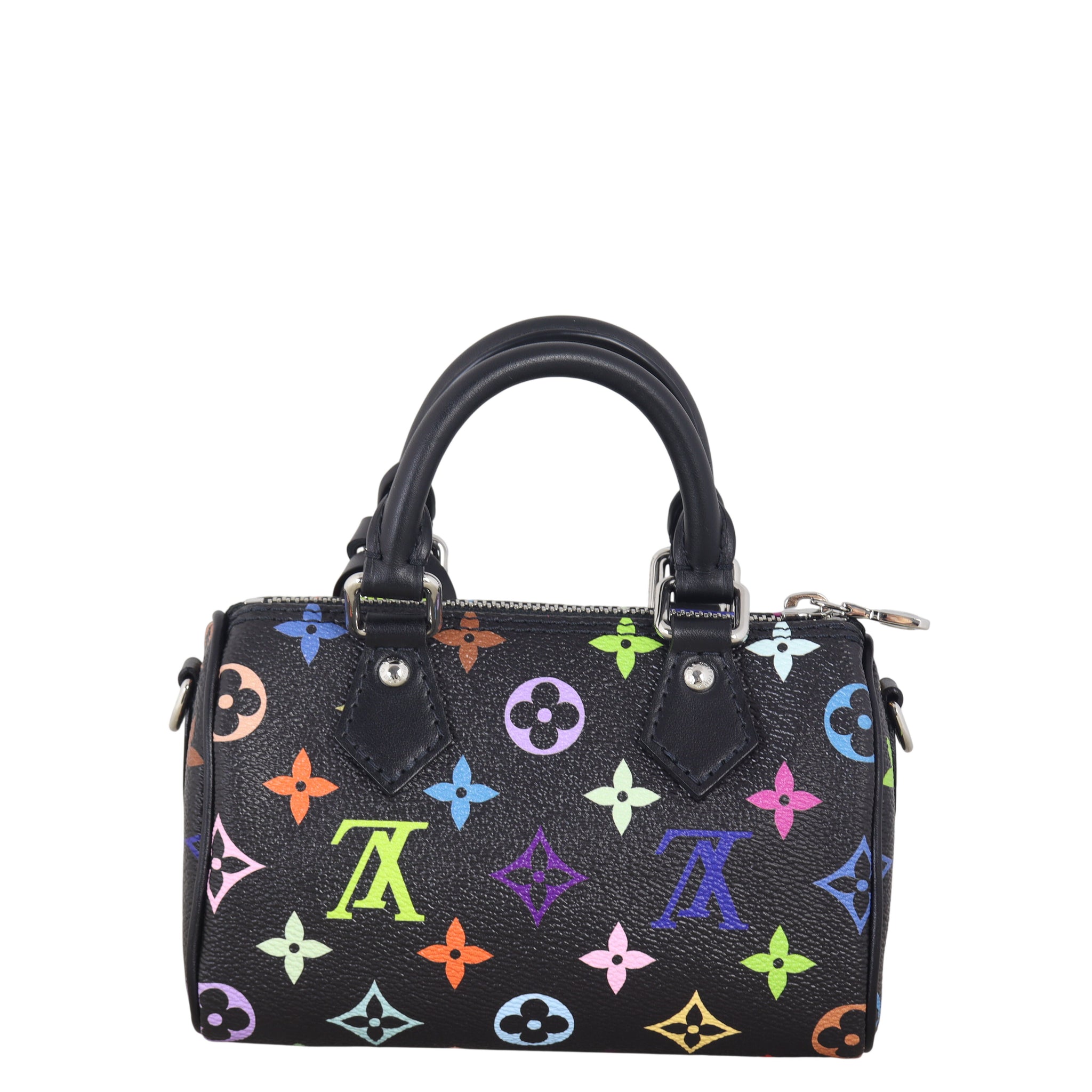 Louis Vuitton x Takashi Murakami Nano Speedy Monogram Multicolore
