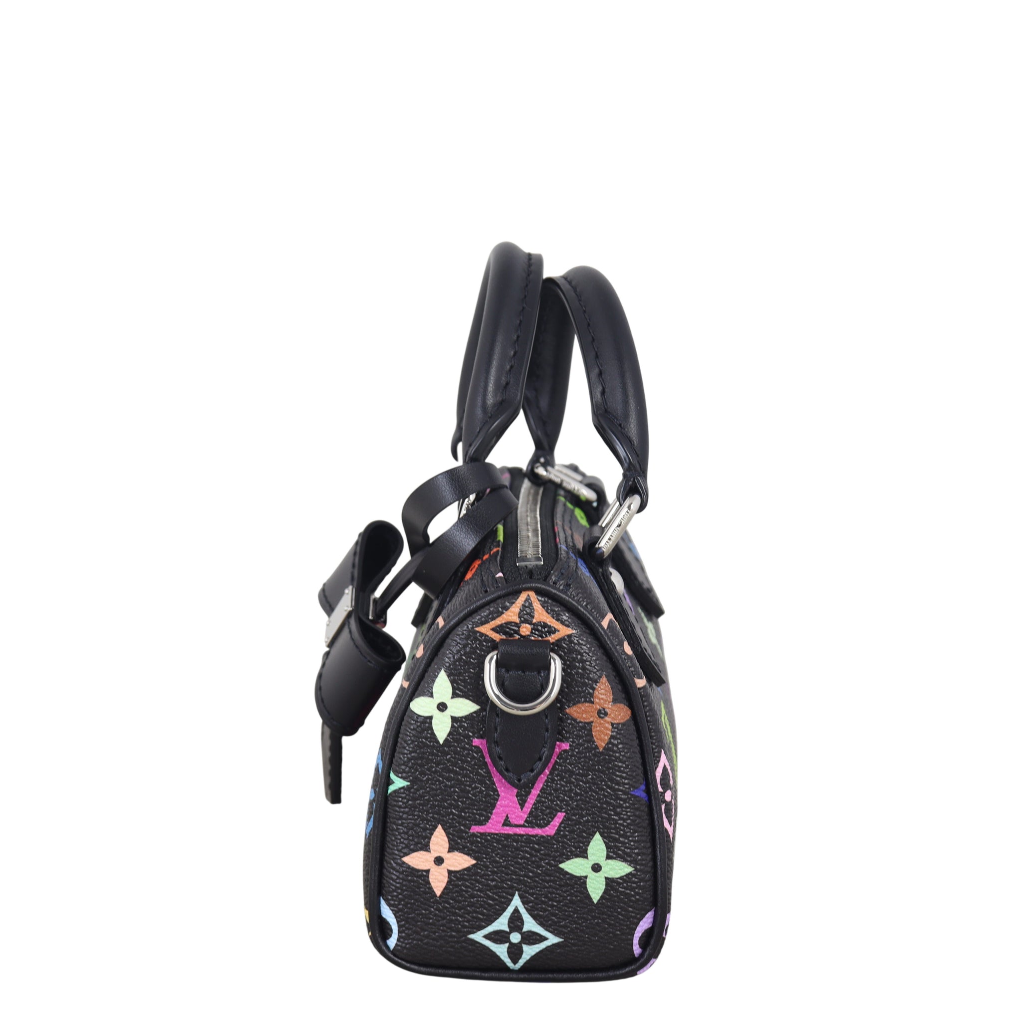 Louis Vuitton x Takashi Murakami Nano Speedy Monogram Multicolore