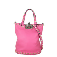 Valentino Rockstud Pouch Bucket Bag