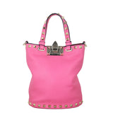 Valentino Rockstud Pouch Bucket Bag