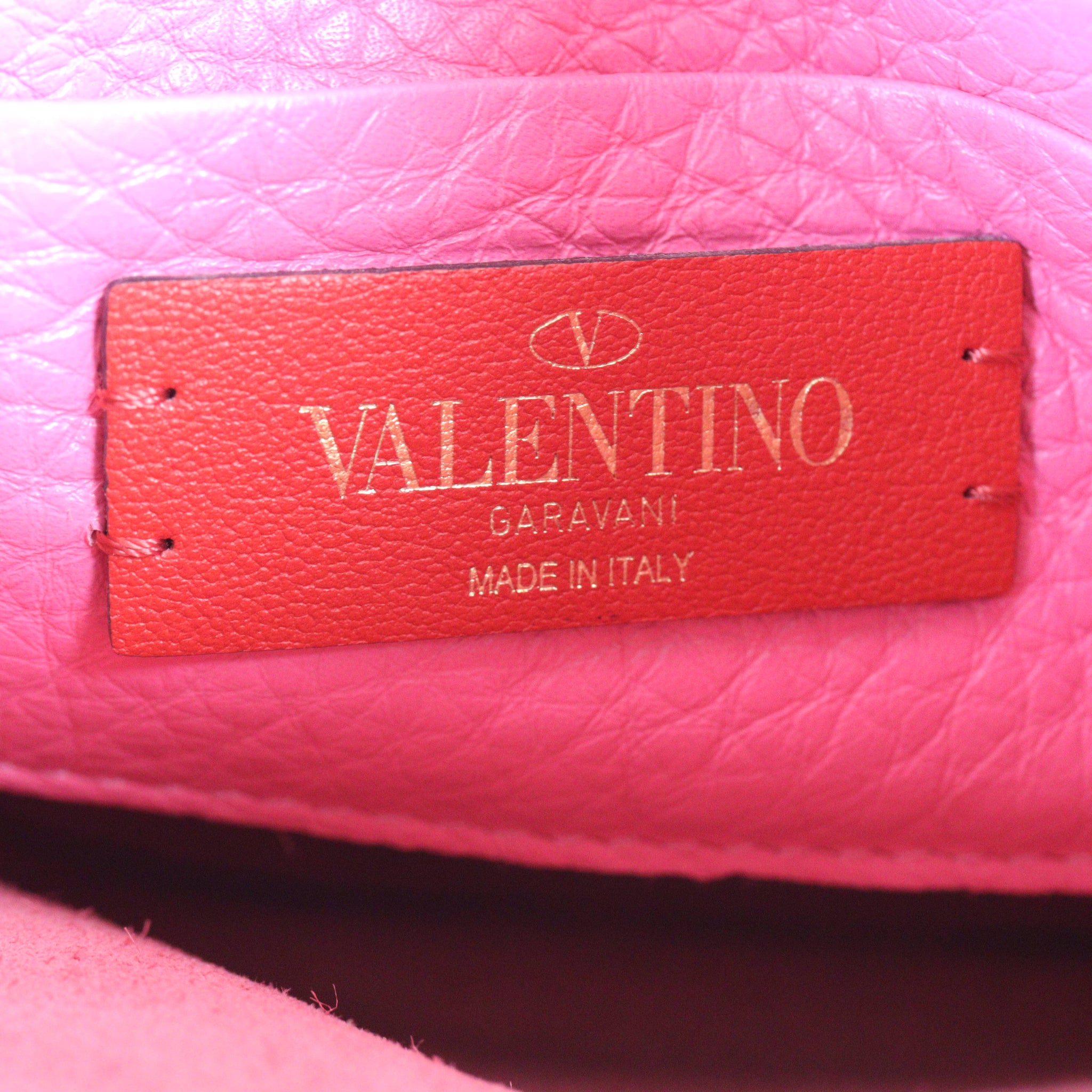Valentino Rockstud Pouch Bucket Bag