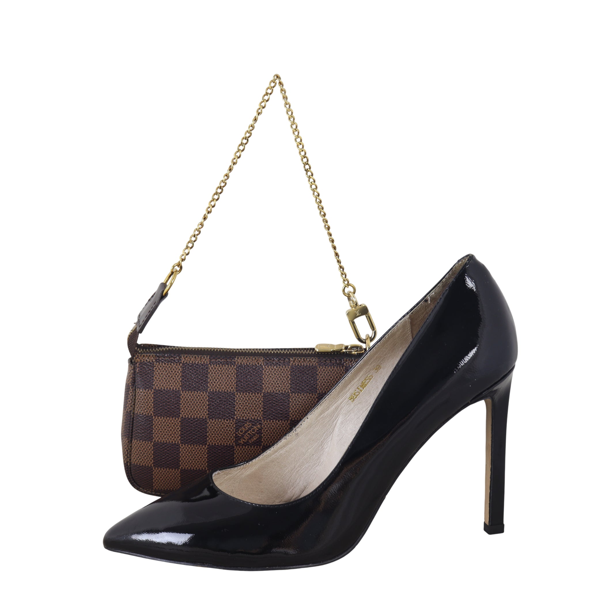 Louis Vuitton Mini Pochette Accessoires Damier Ebene