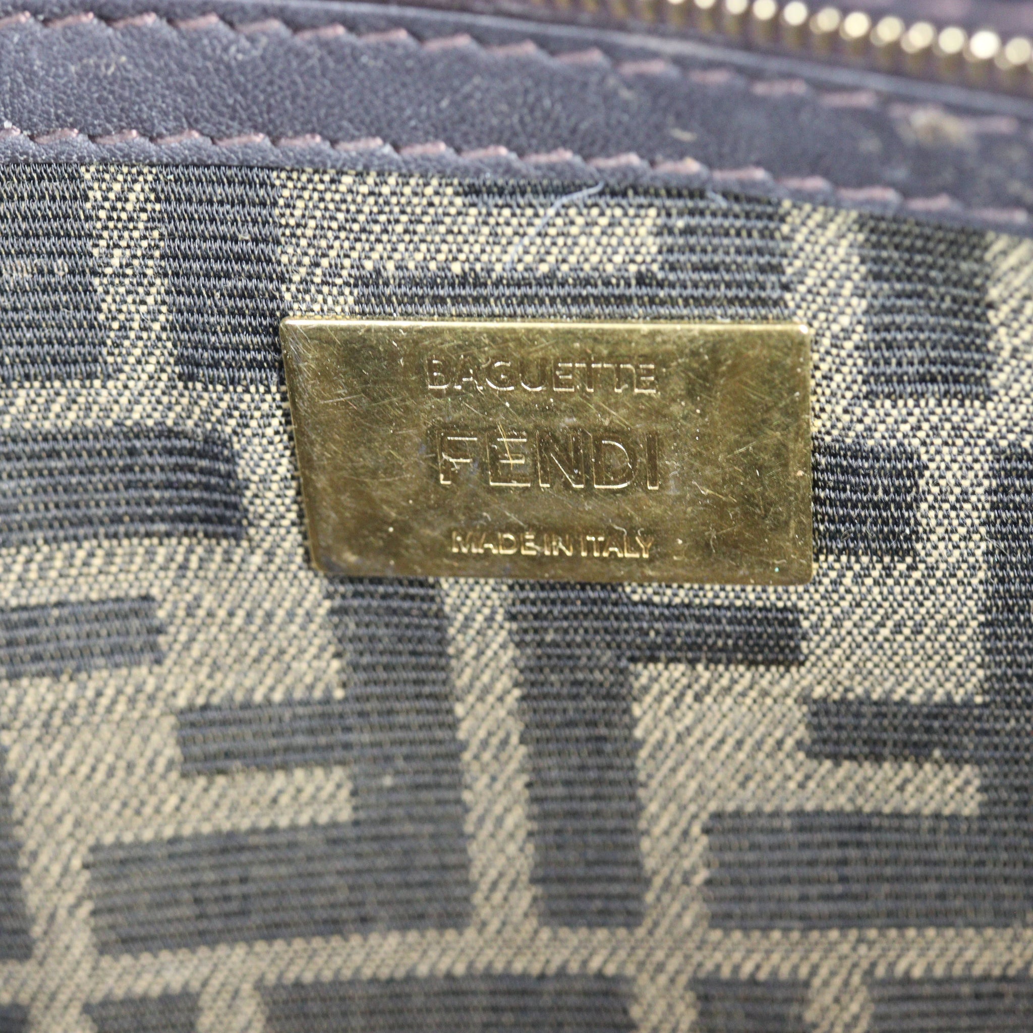 Fendi Baguette Bag Canvas