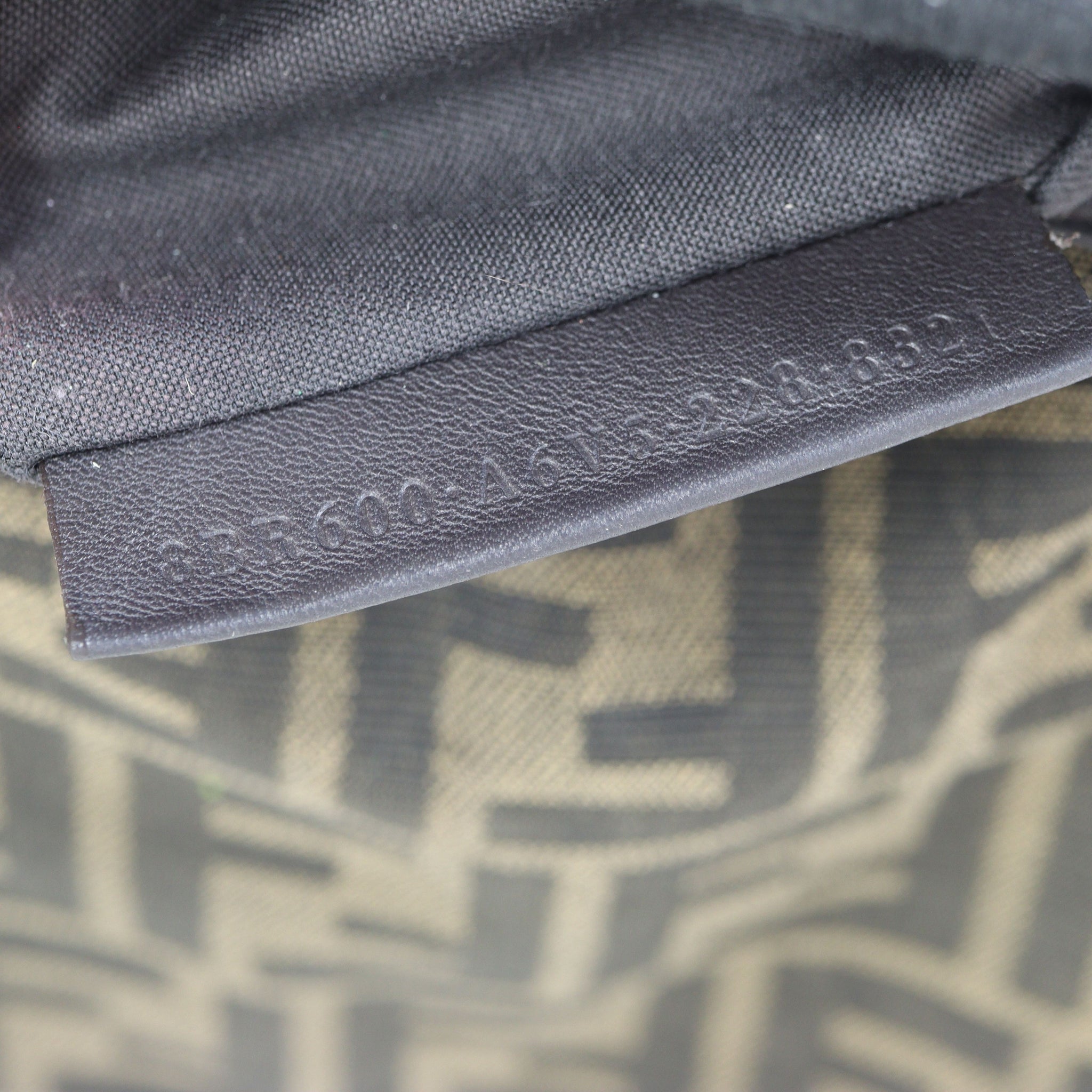 Fendi Baguette Bag Canvas