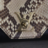 Louis Vuitton Love Note Chain Clutch Python
