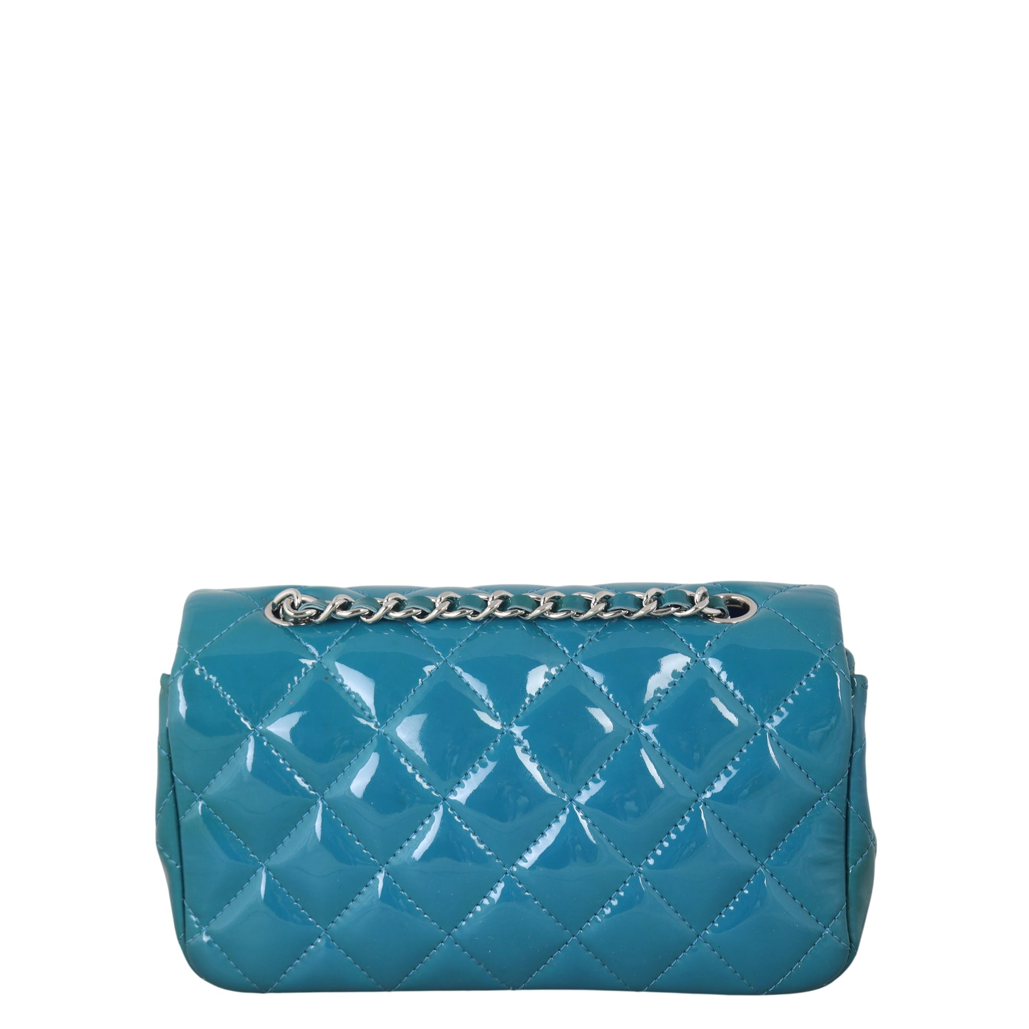 Chanel Classic Flap Extra Mini Rectangular Bag Patent