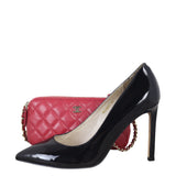 Chanel CC Double Zip Clutch with Chain