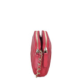 Chanel CC Double Zip Clutch with Chain