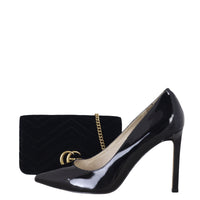 Gucci GG Marmont Velvet Super Mini Shoulder Bag