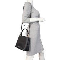 Prada Saffiano Cuir Ingrid Top Handle Bag