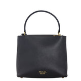 Prada Saffiano Cuir Ingrid Top Handle Bag
