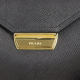 Prada Saffiano Cuir Ingrid Top Handle Bag