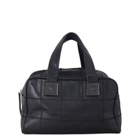 Chanel Square Stitch Bowler Bag Medium