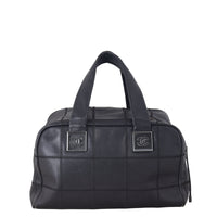 Chanel Square Stitch Bowler Bag Medium