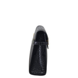 Saint Laurent Manhattan Shoulder Bag Medium Croc Embossed