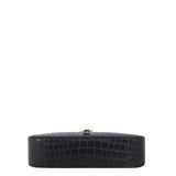 Saint Laurent Le 5 A 7 Hobo Croc-Embossed
