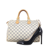 Louis Vuitton Speedy 30 Damier Azur