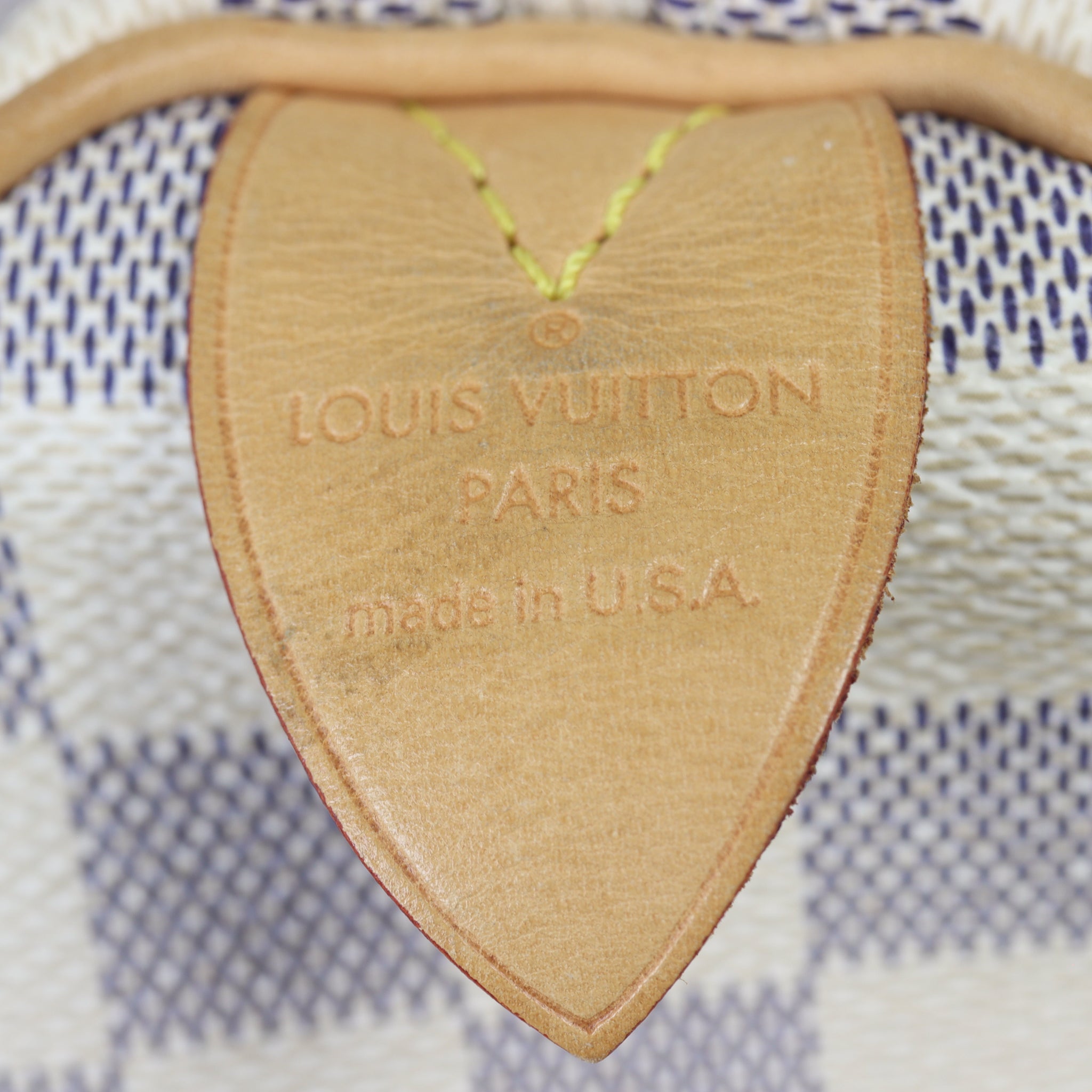 Louis Vuitton Speedy 30 Damier Azur