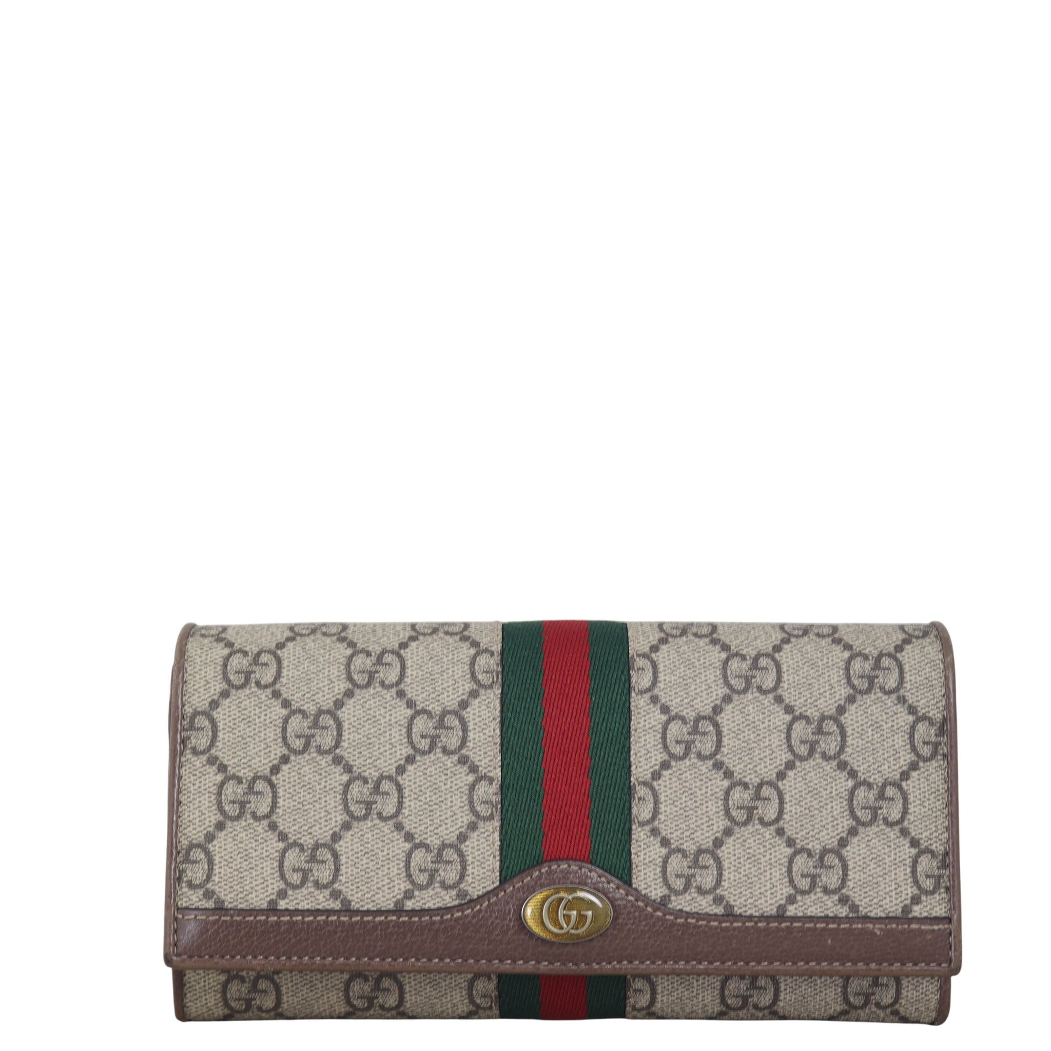 Gucci Ophidia GG Supreme Wallet on Chain