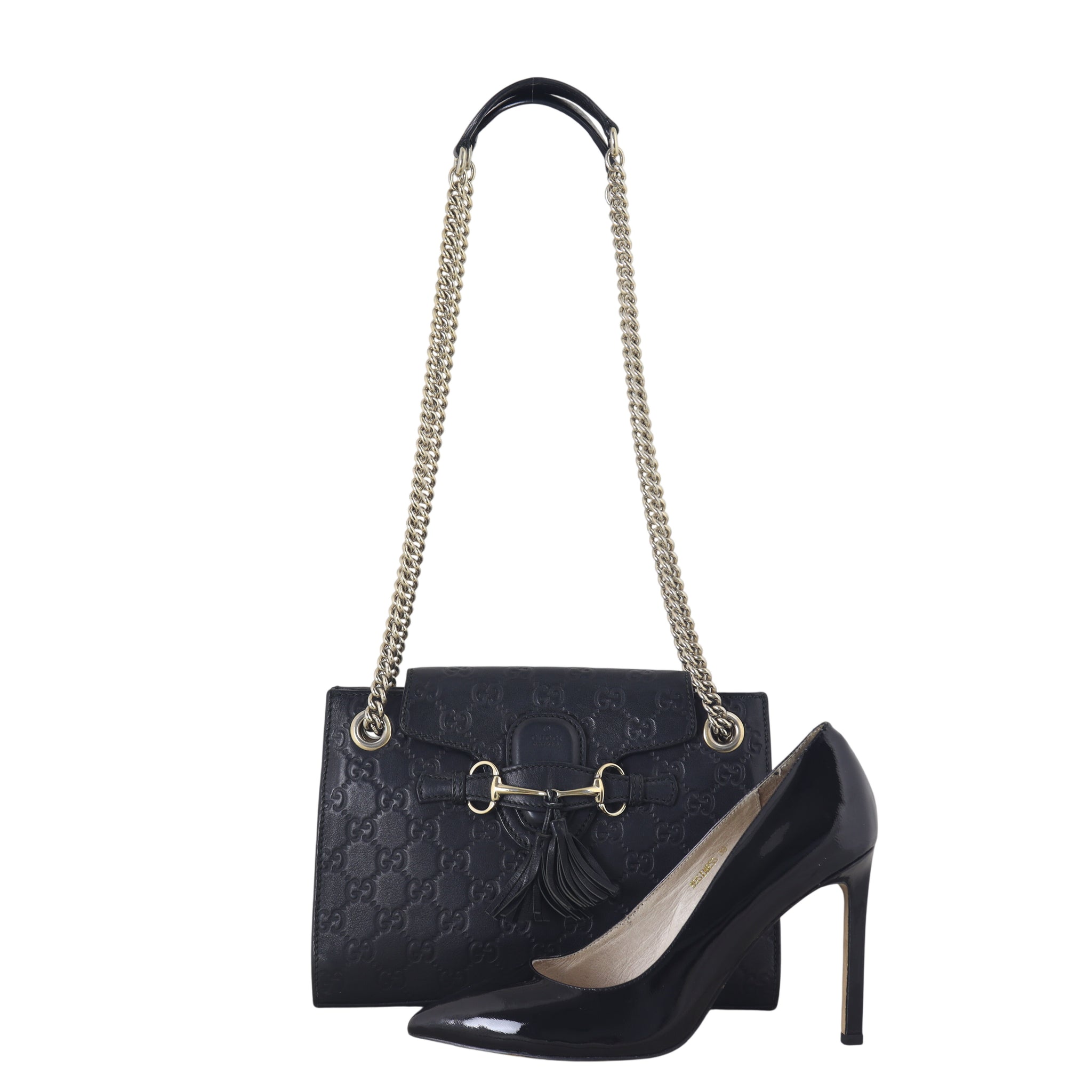 Gucci Emily Guccissima Small Chain Shoulder Bag