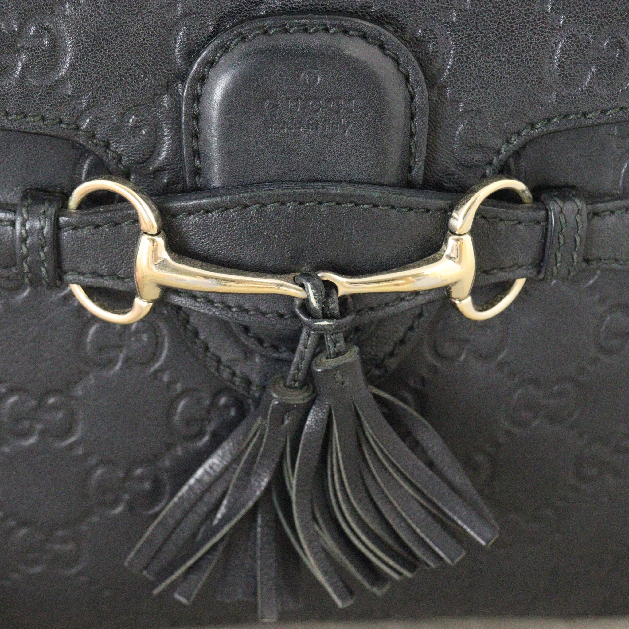 Gucci Emily Guccissima Small Chain Shoulder Bag