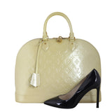 Louis Vuitton Alma GM Monogram Vernis