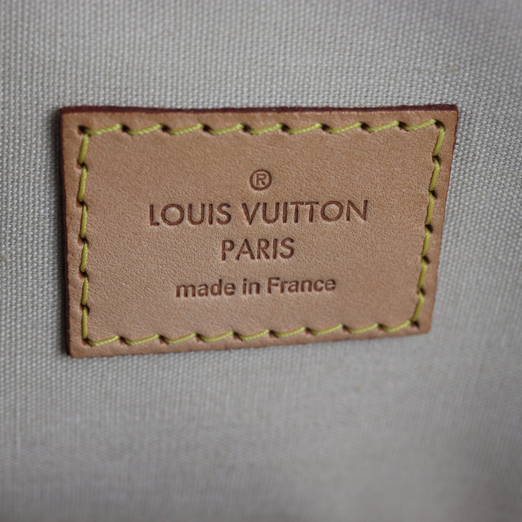 Louis Vuitton Alma GM Monogram Vernis