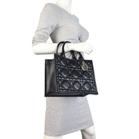 Dior Book Tote Small Calfskin Macrocannage