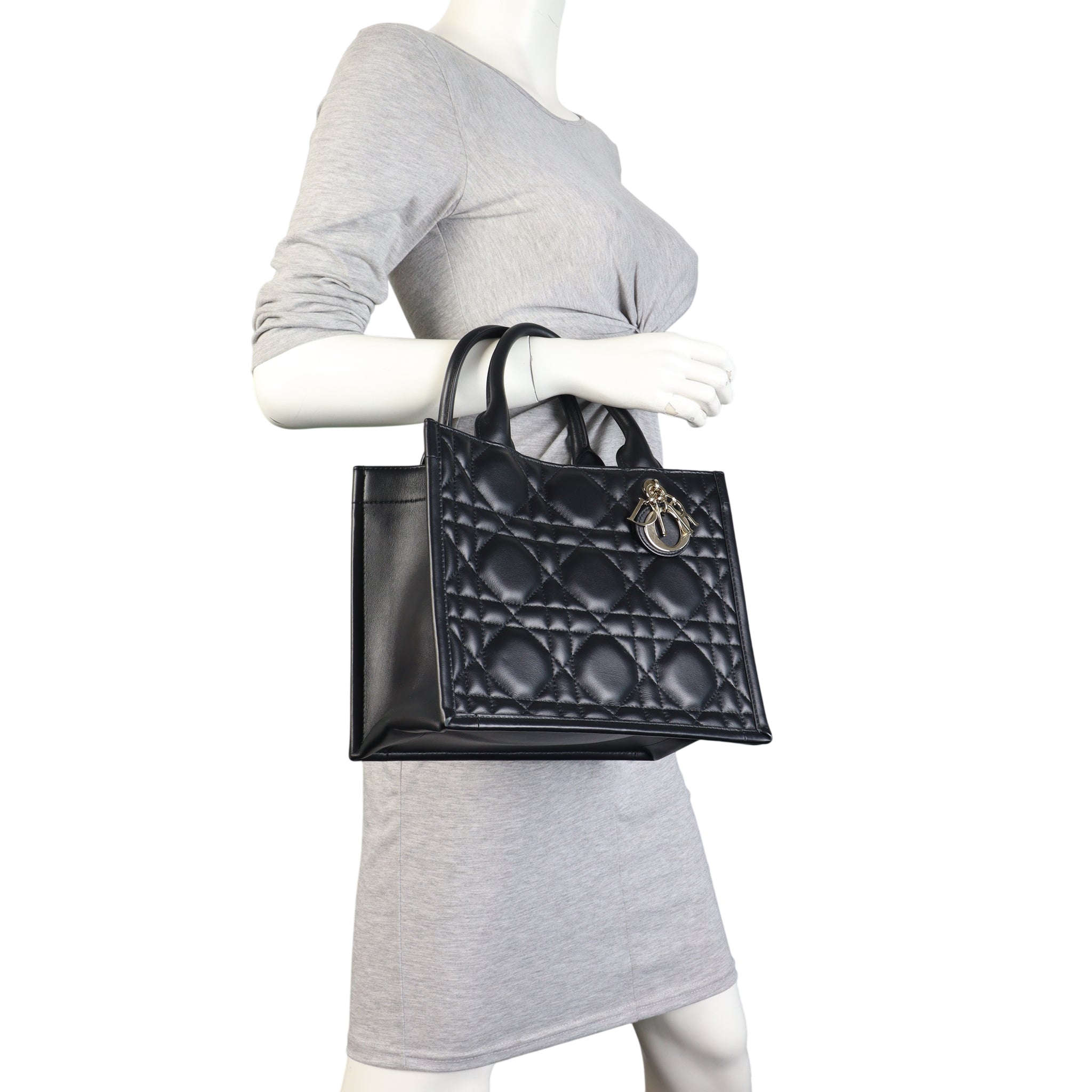 Dior Book Tote Small Calfskin Macrocannage