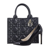Dior Book Tote Small Calfskin Macrocannage