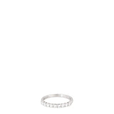 Tiffany & Co Forever Half Circle Diamond Platinum Ring