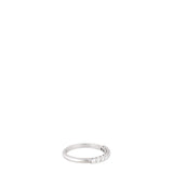 Tiffany & Co Forever Half Circle Diamond Platinum Ring