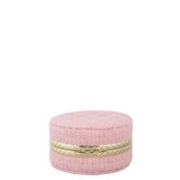 Chanel CC Tweed Mini Round Clutch with Chain