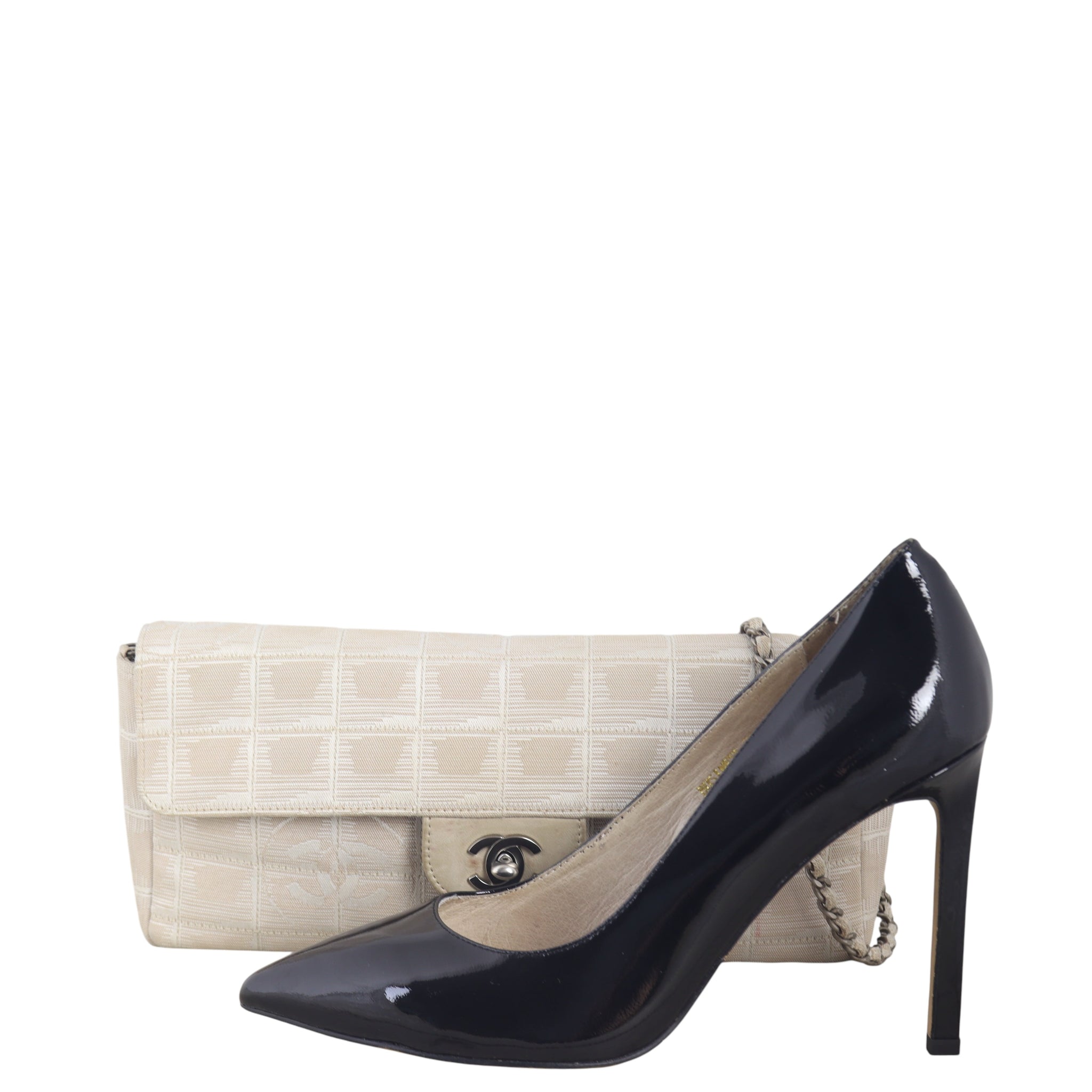 Chanel Travel Ligne East West Flap Bag