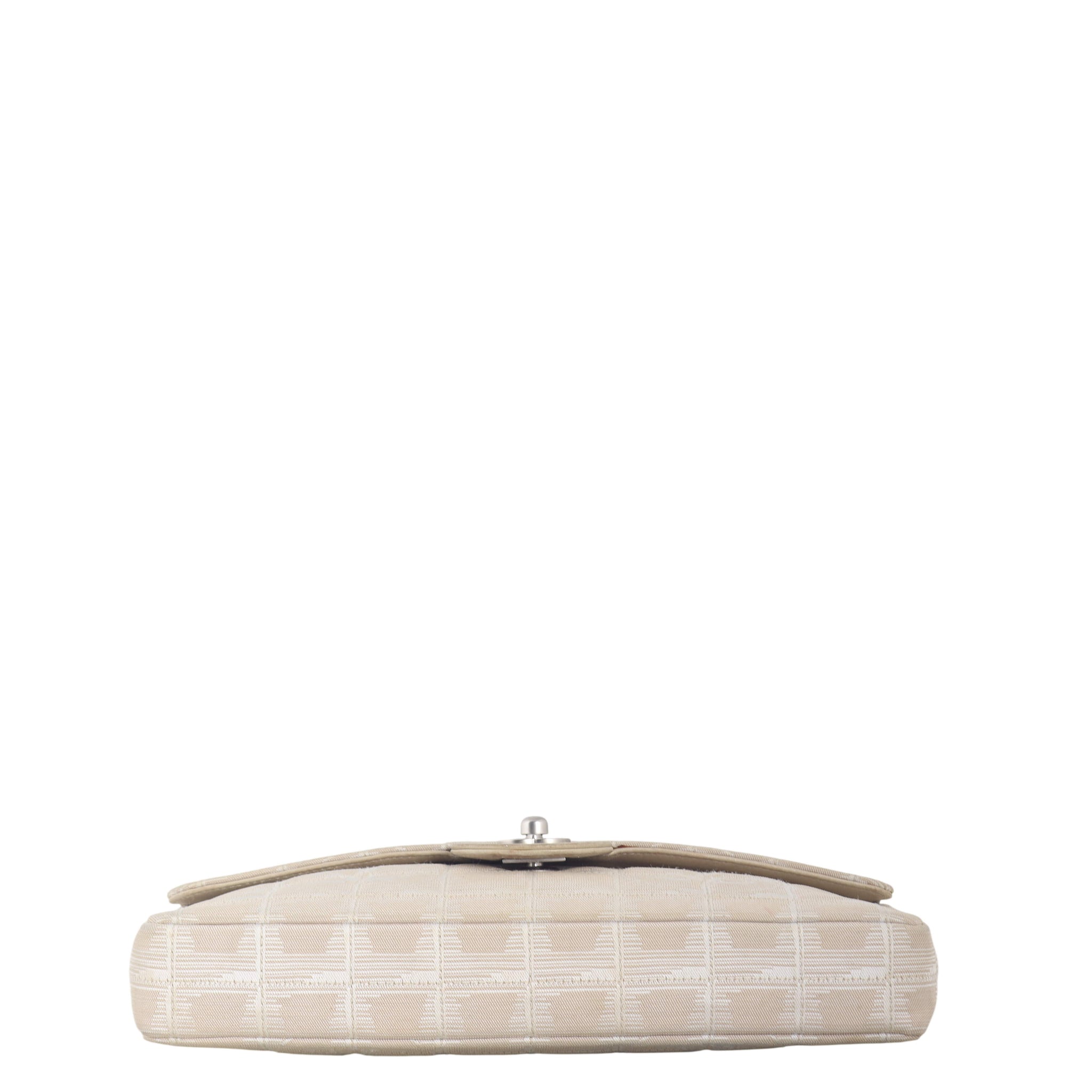 Chanel Travel Ligne East West Flap Bag